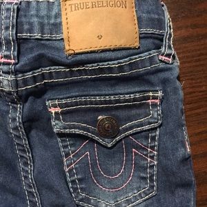 True Religion Blue jeans size 6 to 12 months